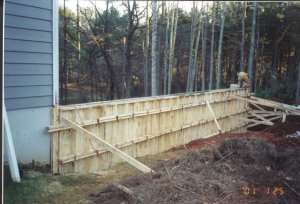 Pouring Upper Wall