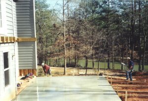 Pouring Slab